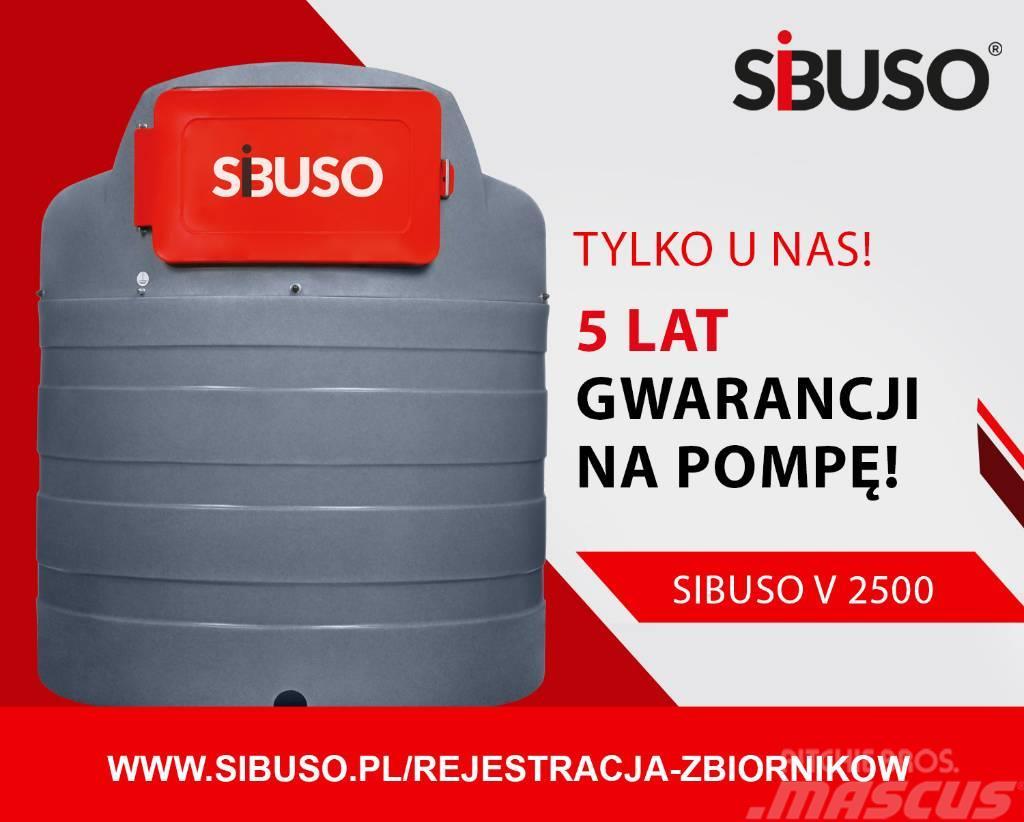Sibuso 2500L zbiornik dwupłaszczowy Diesel Utiliteitsmachines