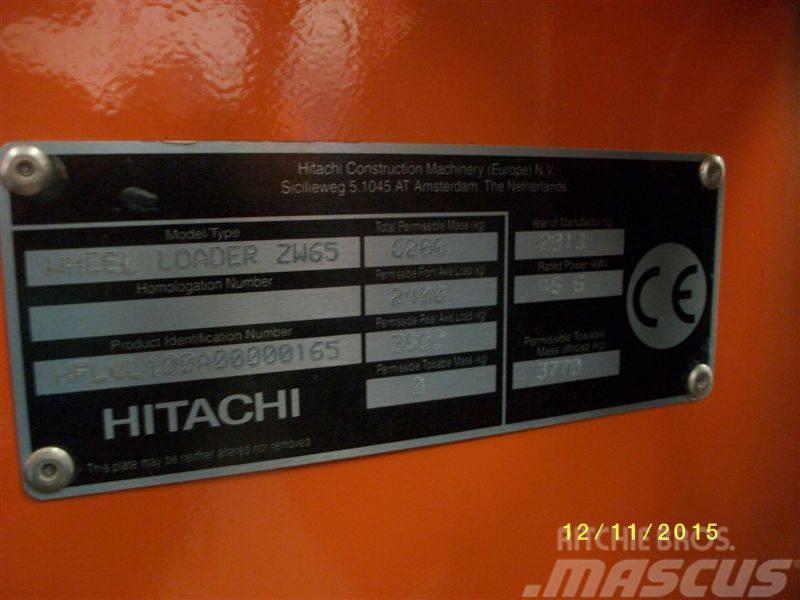 Hitachi ZW 65 Wielladers