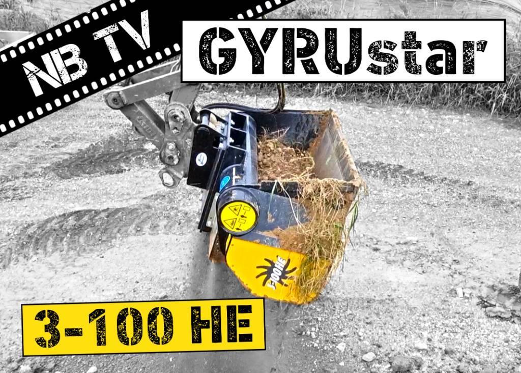 Gyru-Star 3-100HE (opt. Lehnhoff MS03, Verachtert) Puinbakken