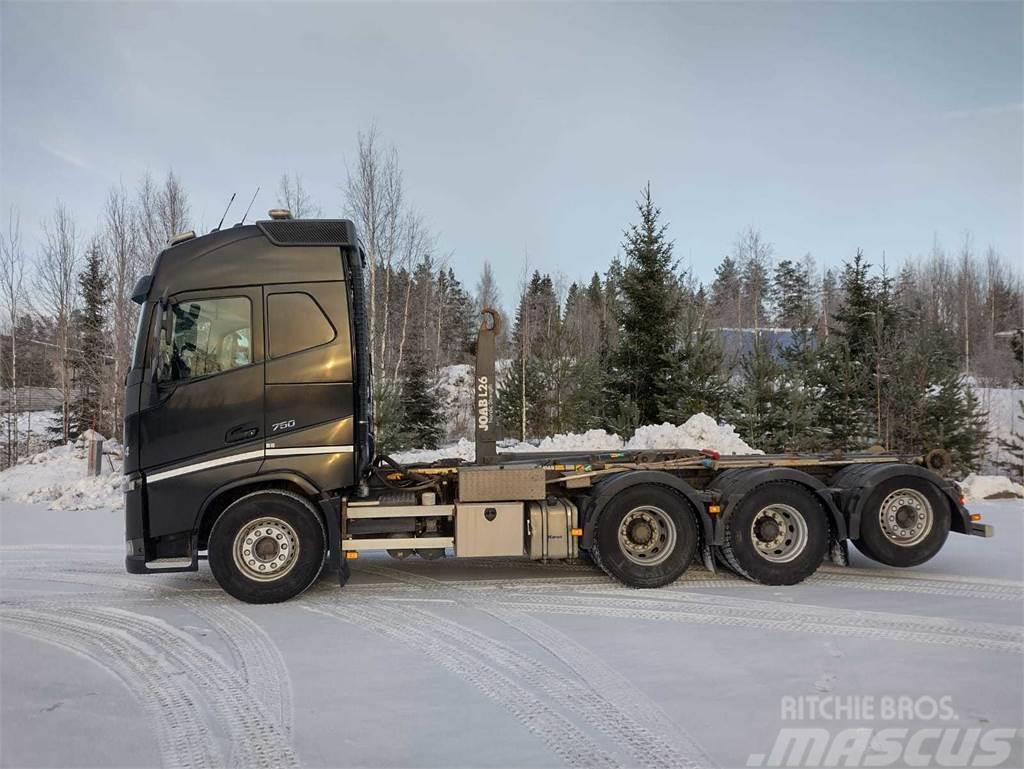 Volvo FH16 750 8X4 Vrachtwagen met containersysteem
