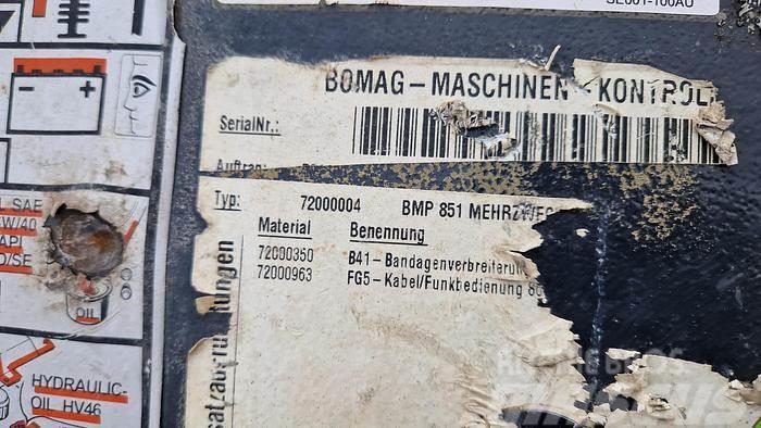 Bomag BMP851 Grabenwalze Overige walsen