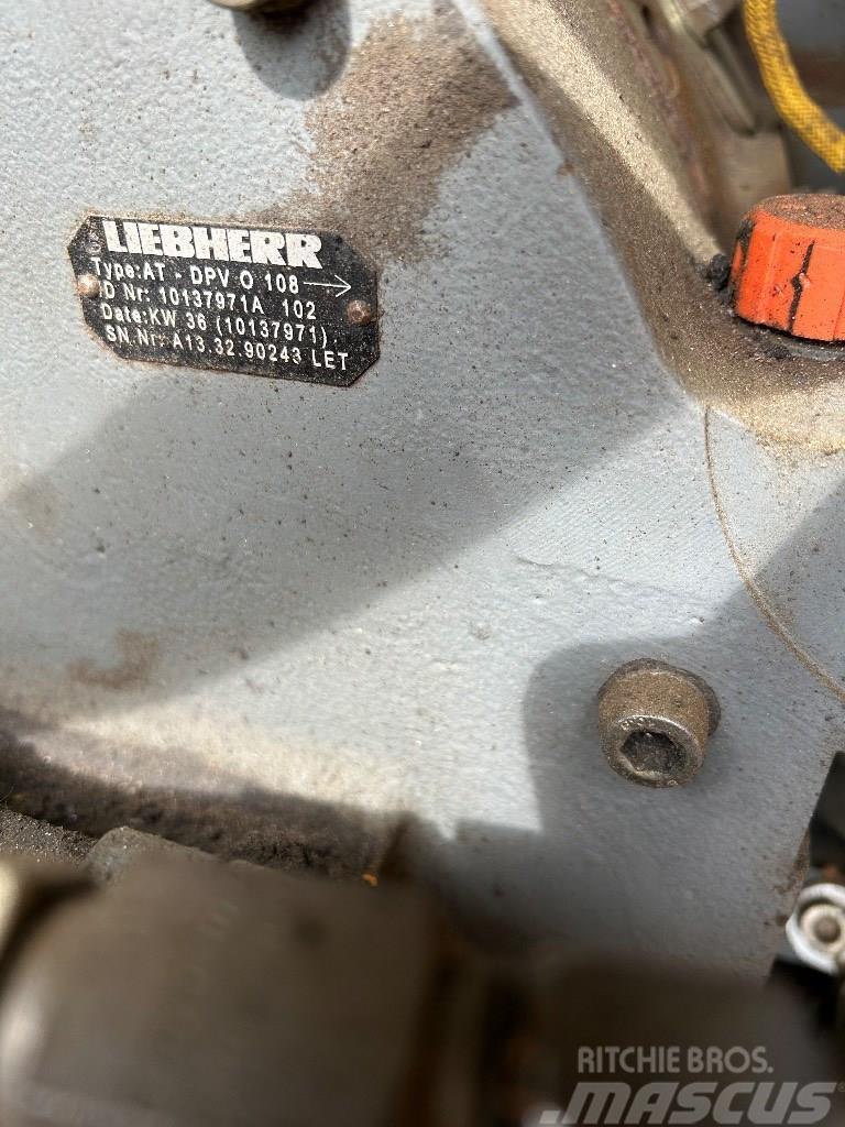 Liebherr R926 pompa hydrauliczna DPV O108 Hydraulics