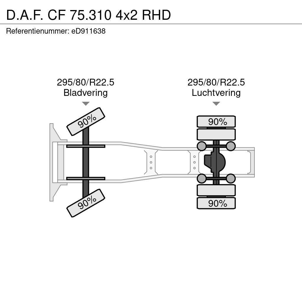 DAF CF 75.310 4x2 RHD Trekkers