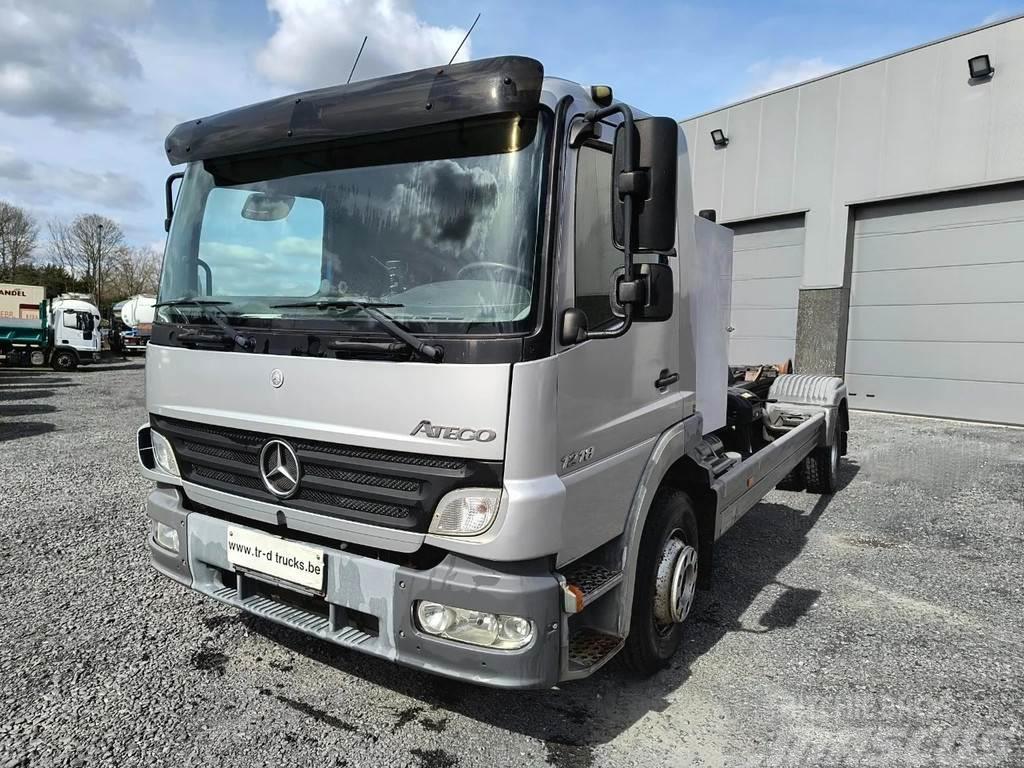 Mercedes-Benz Atego 1218 HOOK - MATERIAL COFFER Vrachtwagen met containersysteem