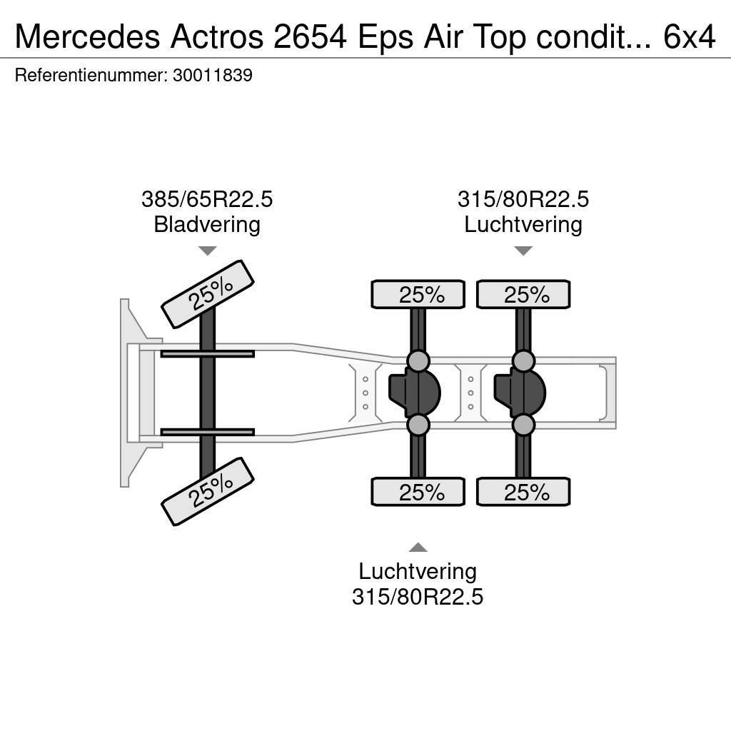 Mercedes-Benz Actros 2654 Eps Air Top condition Trekkers