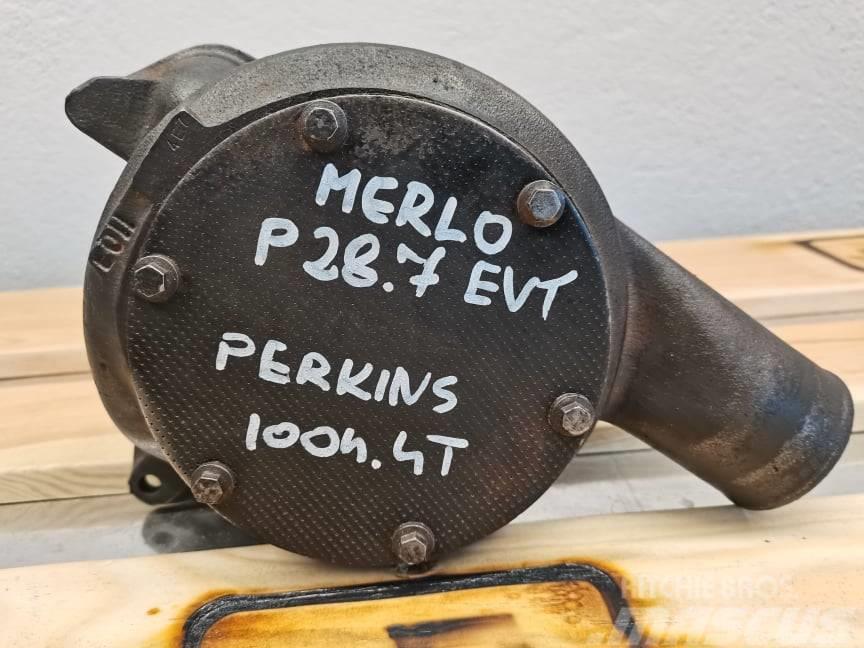 Merlo P 28.7 EVT {Perkins 1004-4T} cooler pump Radiatoren