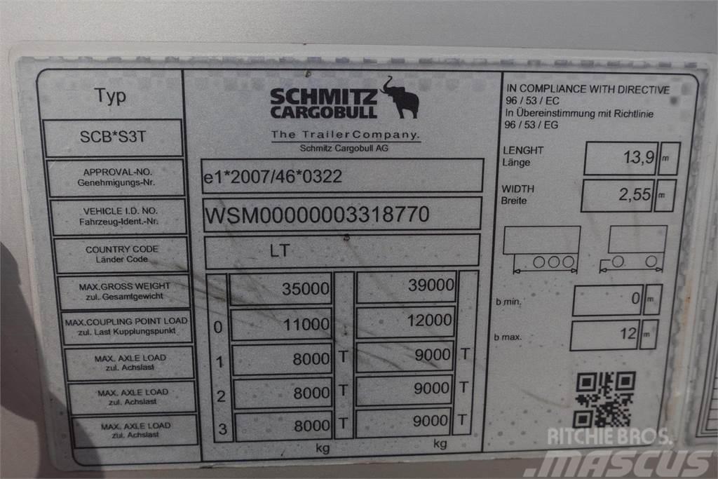 Schmitz Cargobull SCS24 Standart Curtainsider Varios, ARM, ALU, LR Schuifzeilopbouw
