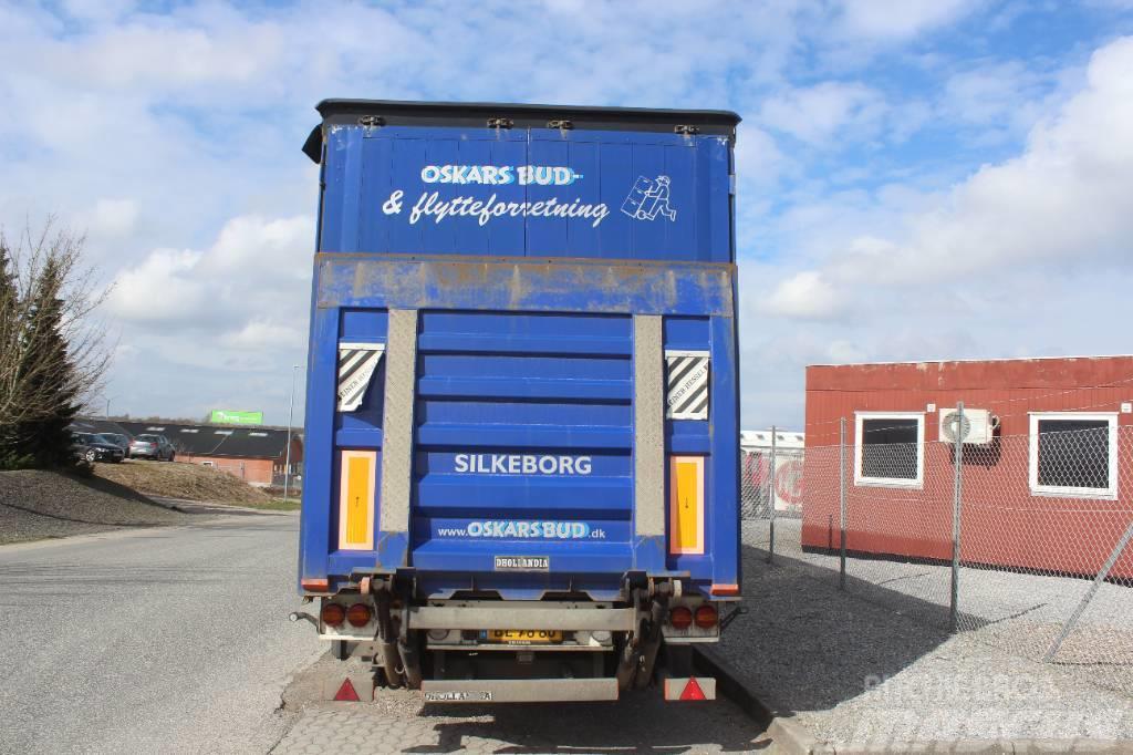 Schmitz Cargobull 3 akslet gardin trailer med lift - skyde/hævetag Schuifzeilen
