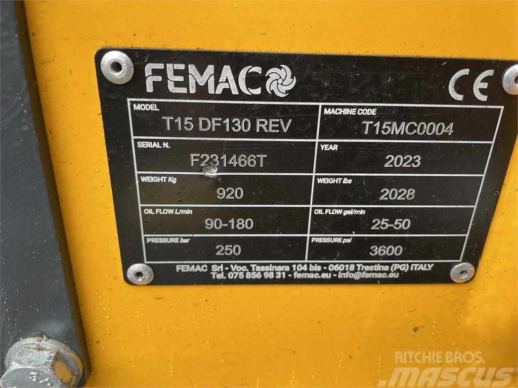 Femac T15 DF 130 REV Stobbenfreesmachines