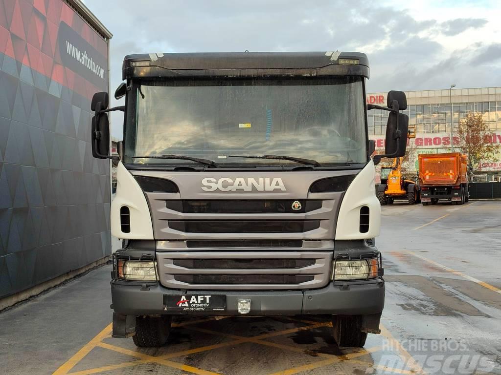 Scania 2018 P 410 E6 AC AUTO TRANSMIXER Betonmixers en pompen