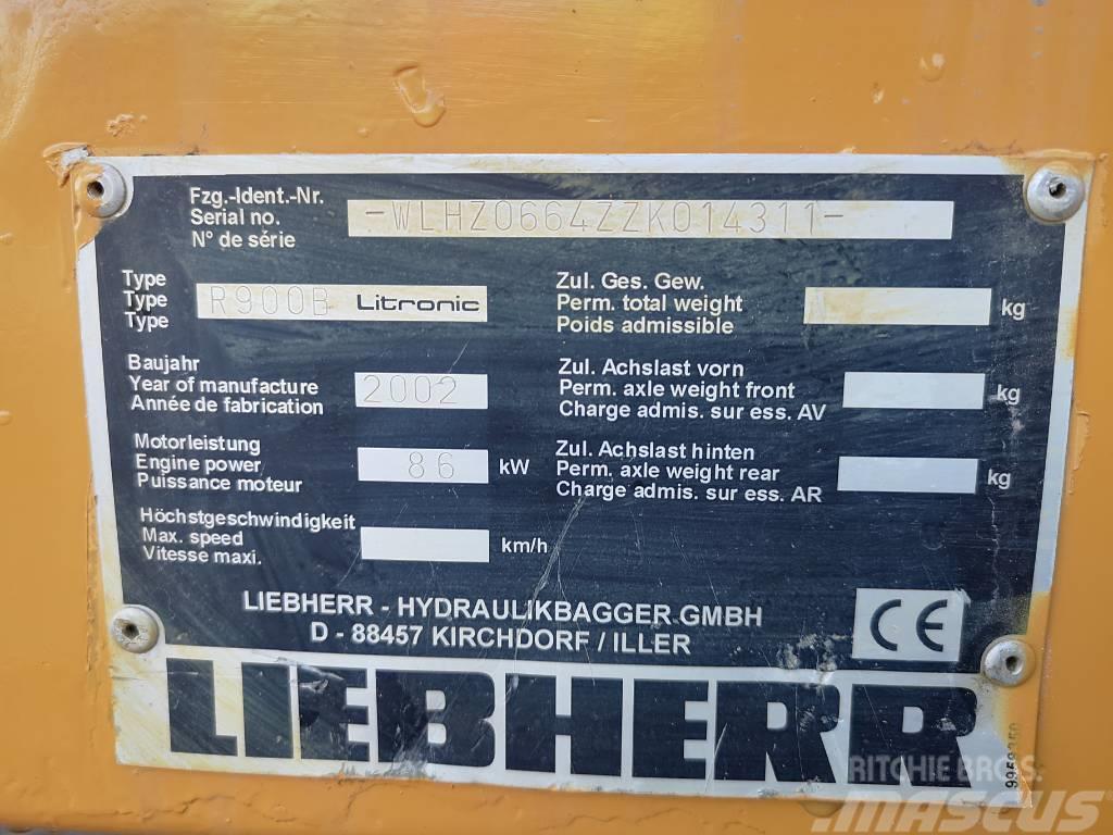 Liebherr R 900 B Litronic Rupsgraafmachines