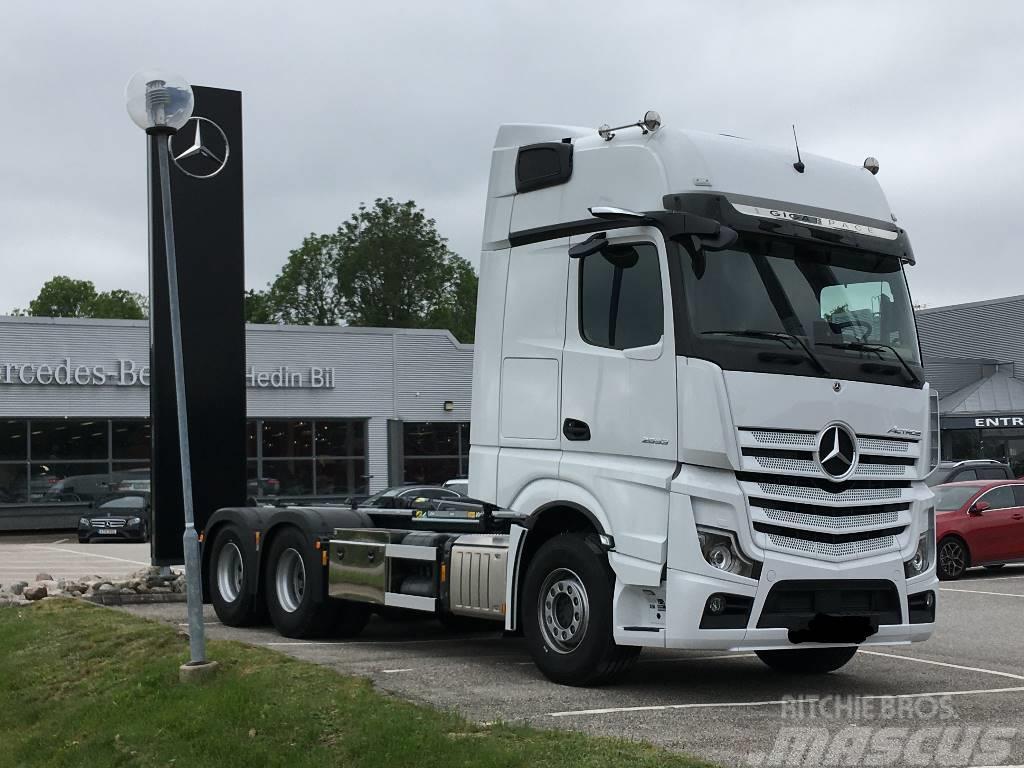 Mercedes-Benz Actros V 2853L Lastväxlare Vrachtwagen met containersysteem