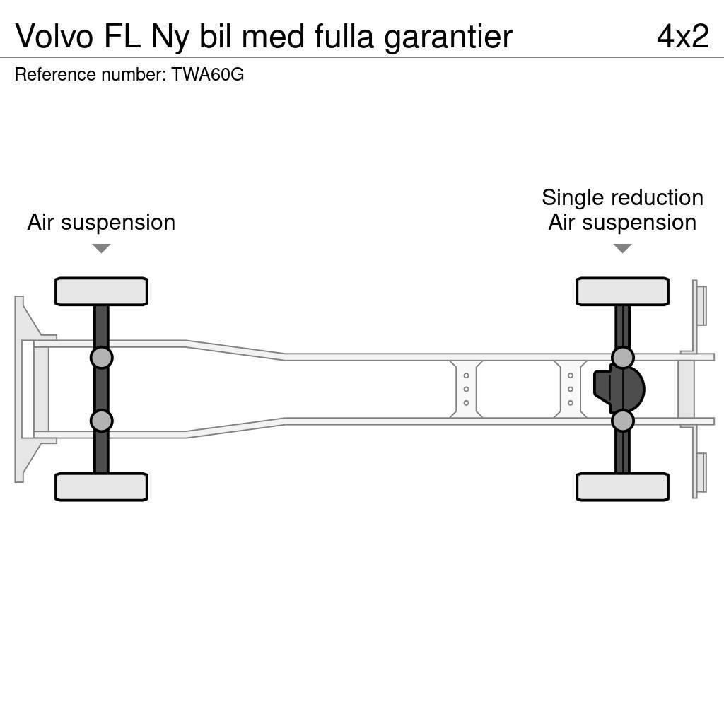 Volvo FL Ny bil med fulla garantier Bakwagens met gesloten opbouw