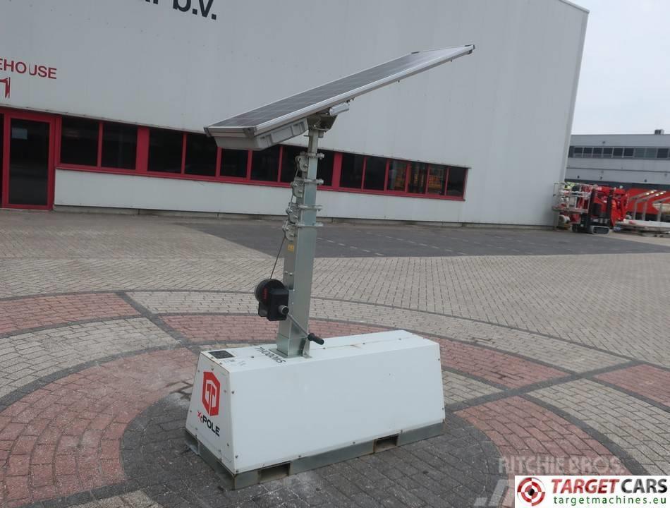  Trime X-Polar Solar Panel 50W Led Tower Light Mobiele lichtmasten