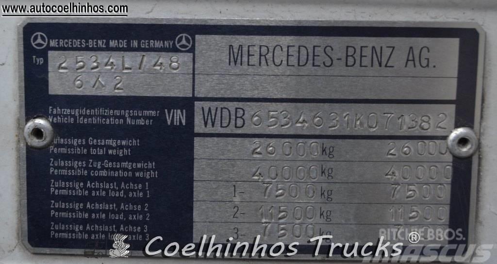 Mercedes-Benz 2534 SK Schuifzeilopbouw