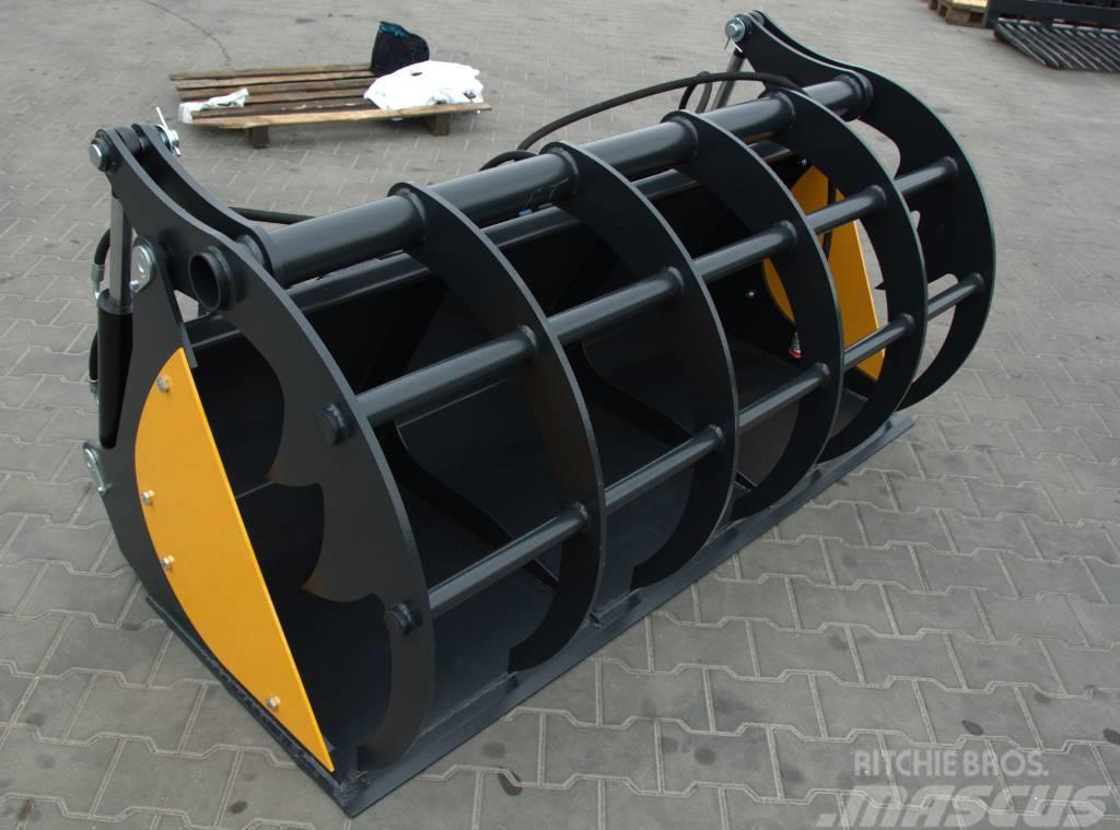 Top-Agro bucket with grab 1,6m EURO fixing Voorladeraccessoires