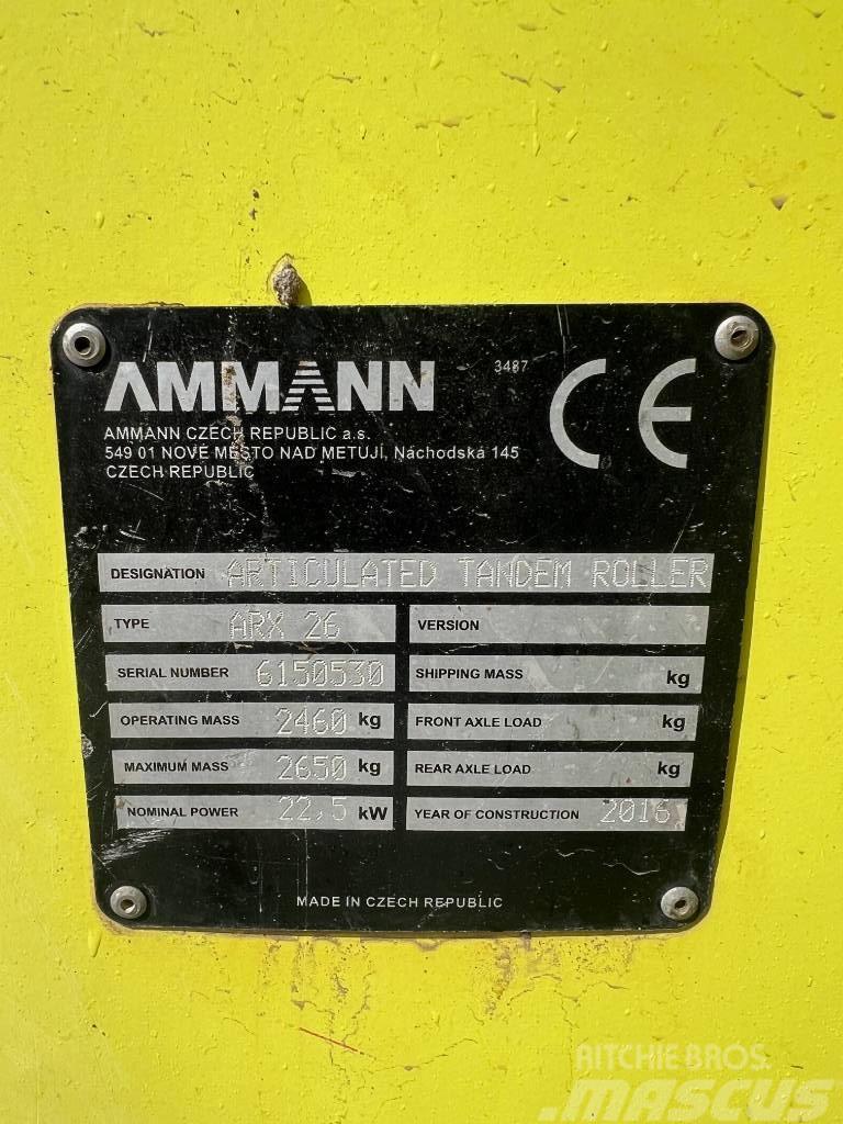 Ammann ARX 26 Duowalsen