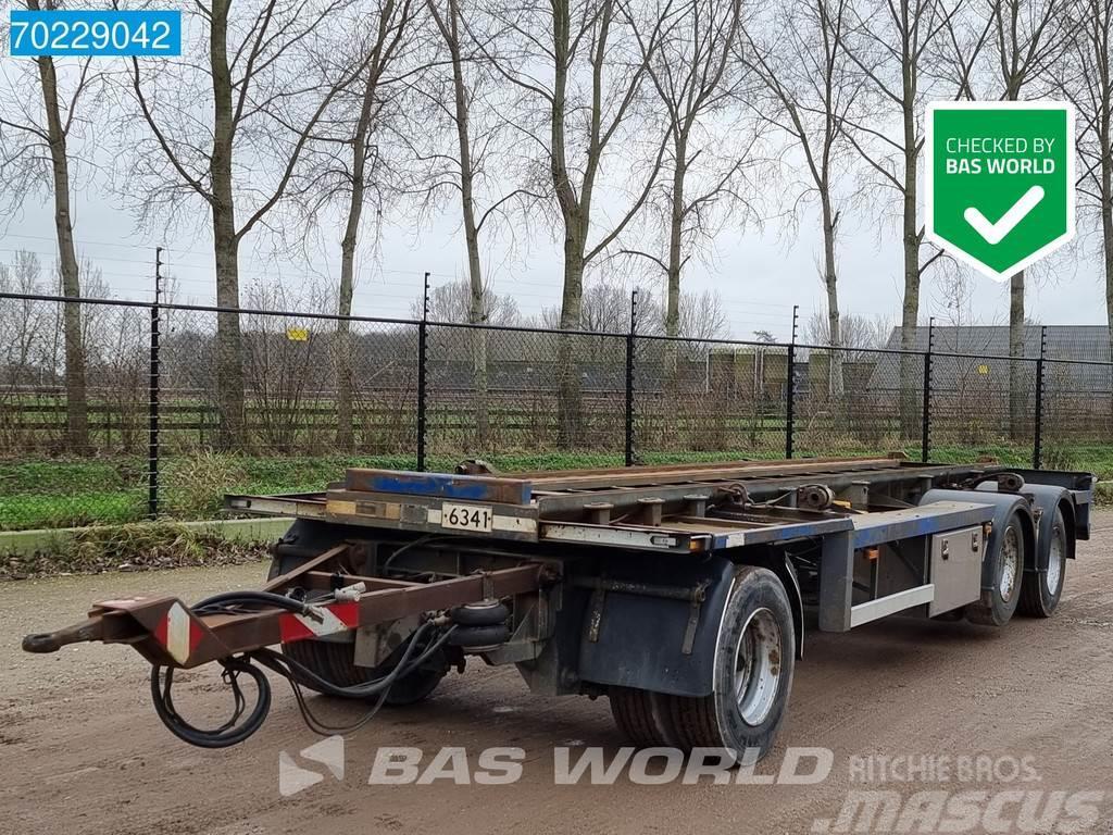 GS Meppel AI-2800 3 axles Liftachse Containerchassis