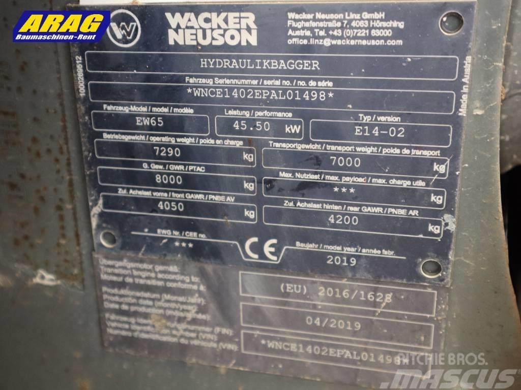 Wacker Neuson EW 65 Wielgraafmachines