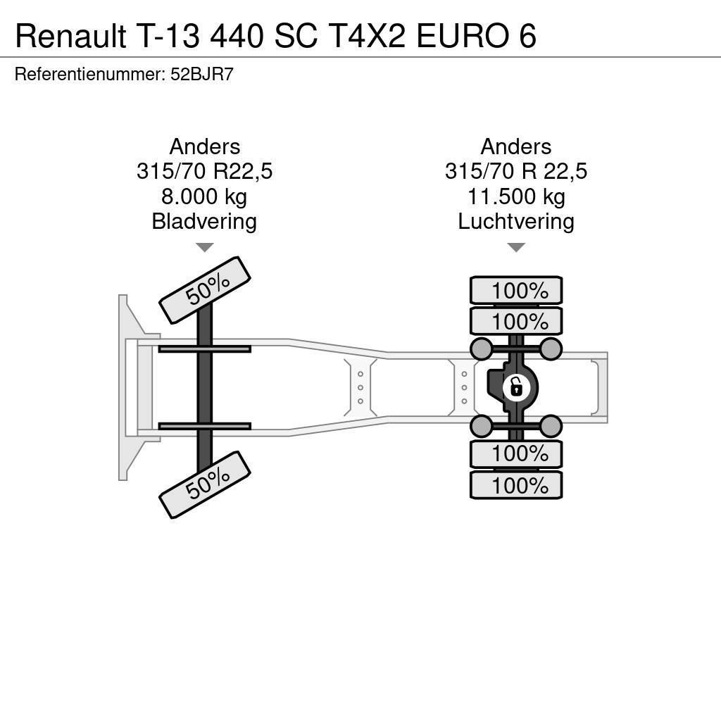 Renault T-13 440 SC T4X2 EURO 6 Trekkers
