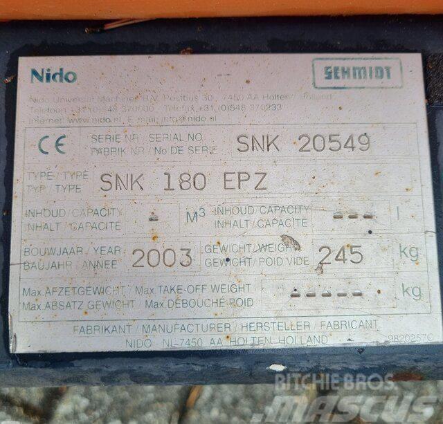 Nido SNK180 EPZ Sneeuwschuivers en -ploegen