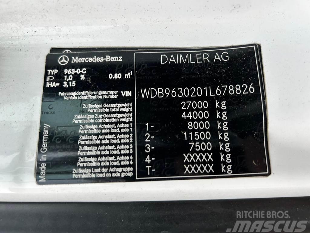 Mercedes-Benz Actros 2542 6x2 + SIDE OPENING + ADR Bakwagens met gesloten opbouw