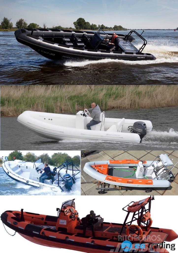  Workboats Multicat, Pilot, Rib, Landingcraft and M Werkboten en pontons