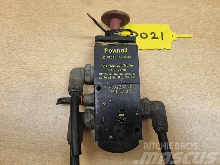  Pownall auto-manual trailer park valve 10223312 Overige componenten