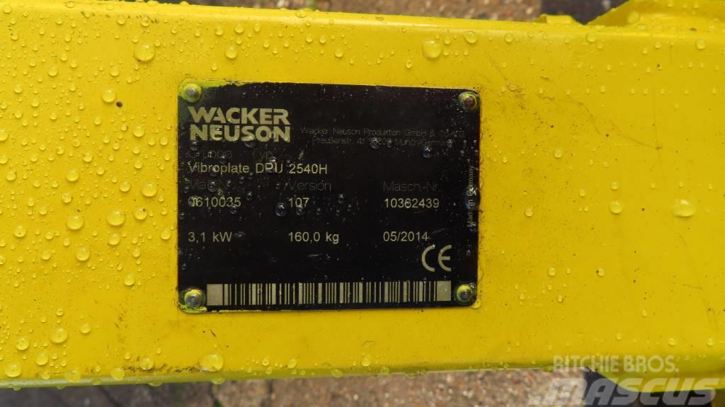 Wacker Neuson dpu 2540h diesel trilplaat/Compactor Plate Trilmachines