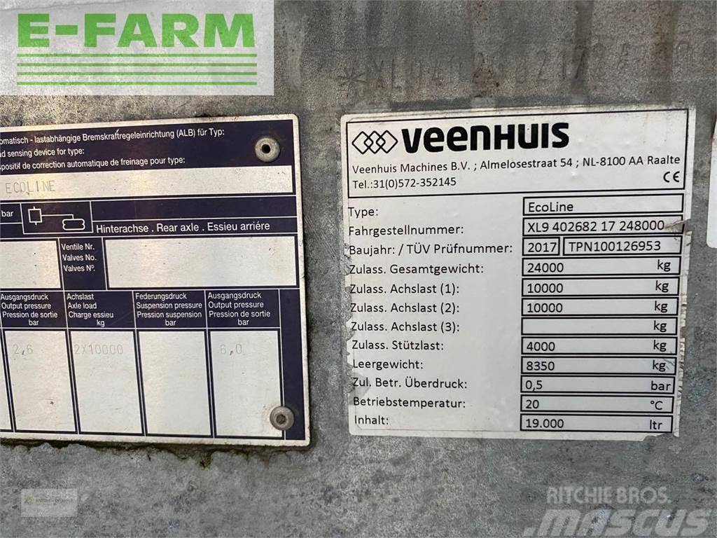 Veenhuis eco line 19000 liter Mestverspreider