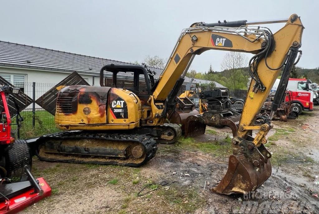 CAT 308 E 2 CR *ACCIDENTE*DAMAGED*UNFALL* Midigraafmachines 7t - 12t