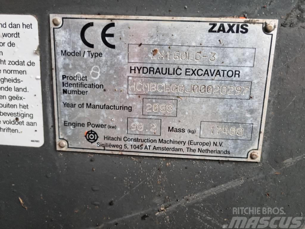 Hitachi ZX 160 Rupsgraafmachines