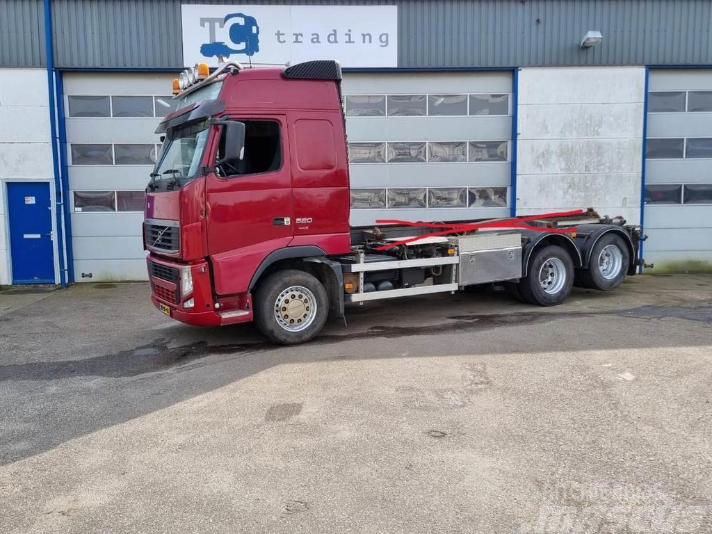 Volvo FH 16.520 6x2 Chassis Cabine. euro 5 Chassis met cabine