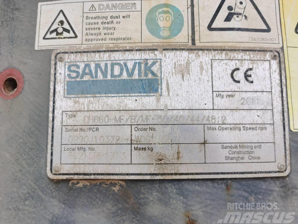 Sandvik CH 660 Vergruizers