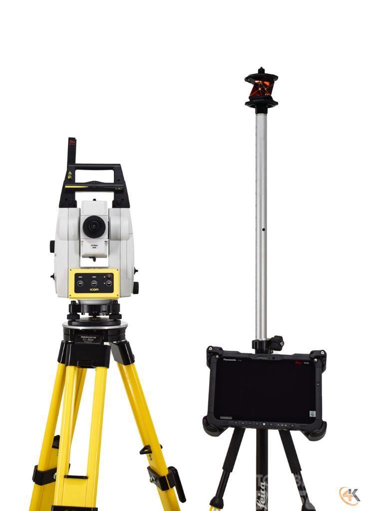Leica NEW iCR70 Robotic Total Station w/ CC200 & iCON Overige componenten