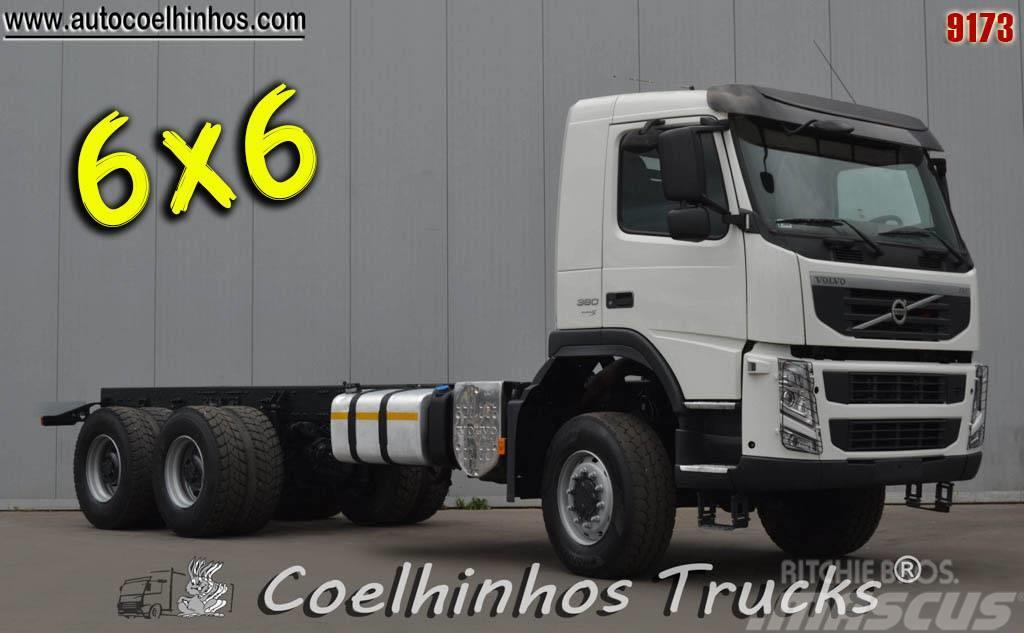 Volvo FM380  6x6 Chassis met cabine