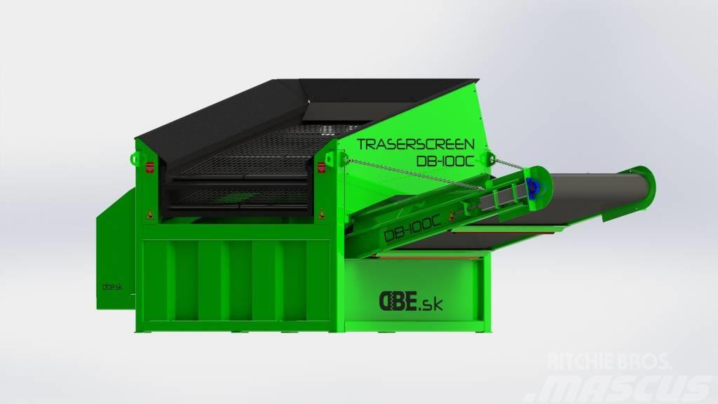 DB Engineering Traserscreen DB-100C Flachdecksiebanlage - 150 t/h Zeefinstallatie