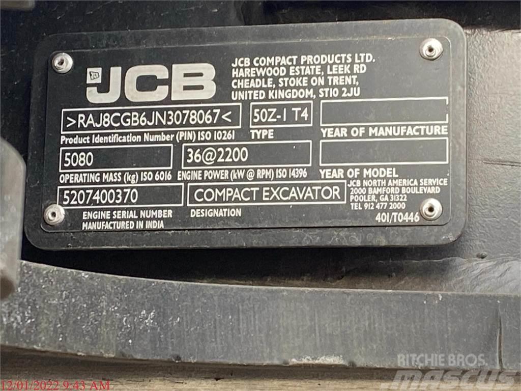JCB 50Z-1 Minigraafmachines < 7t