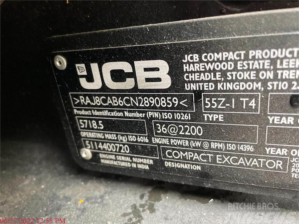 JCB 55Z-1 Minigraafmachines < 7t