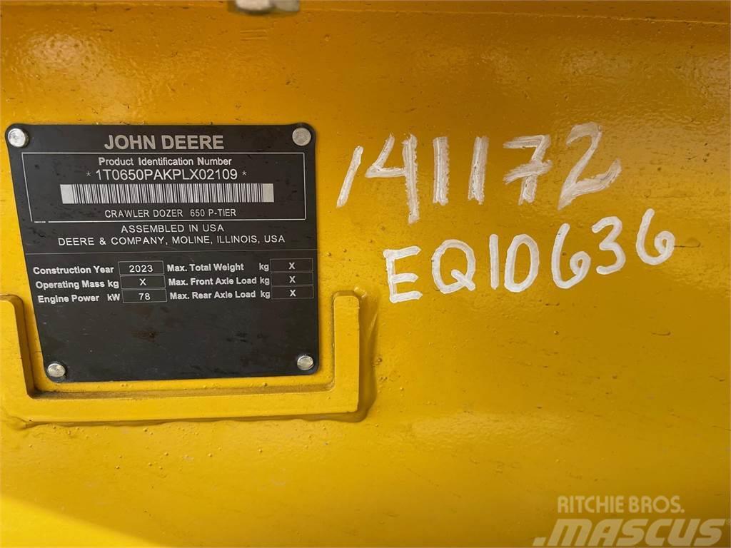 John Deere 650P LGP Rupsdozers