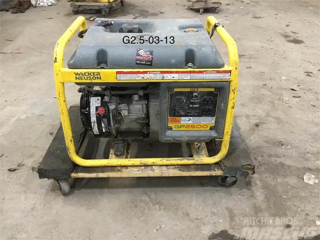 Wacker Neuson GP2500A Overige generatoren