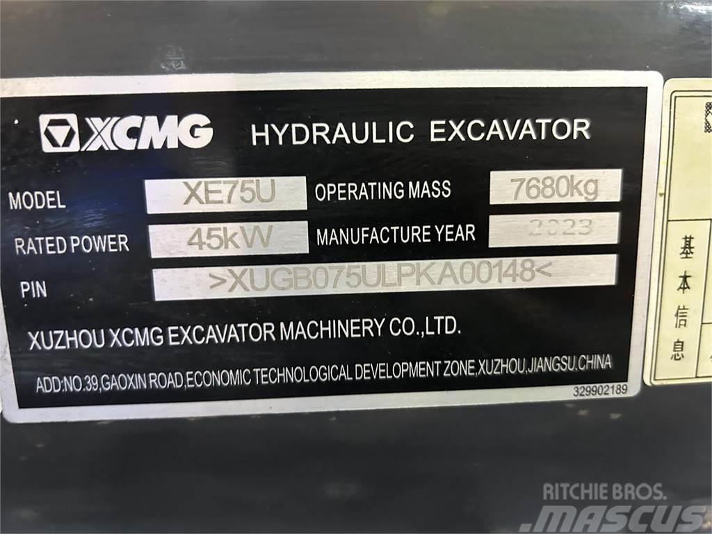 XCMG XE75U Rupsgraafmachines