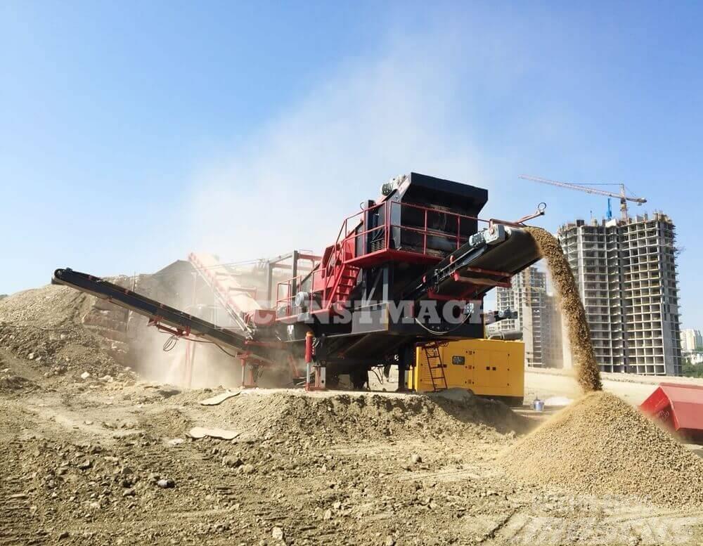 Constmach Mobile Limestone Crushing Plant Mobile crushers