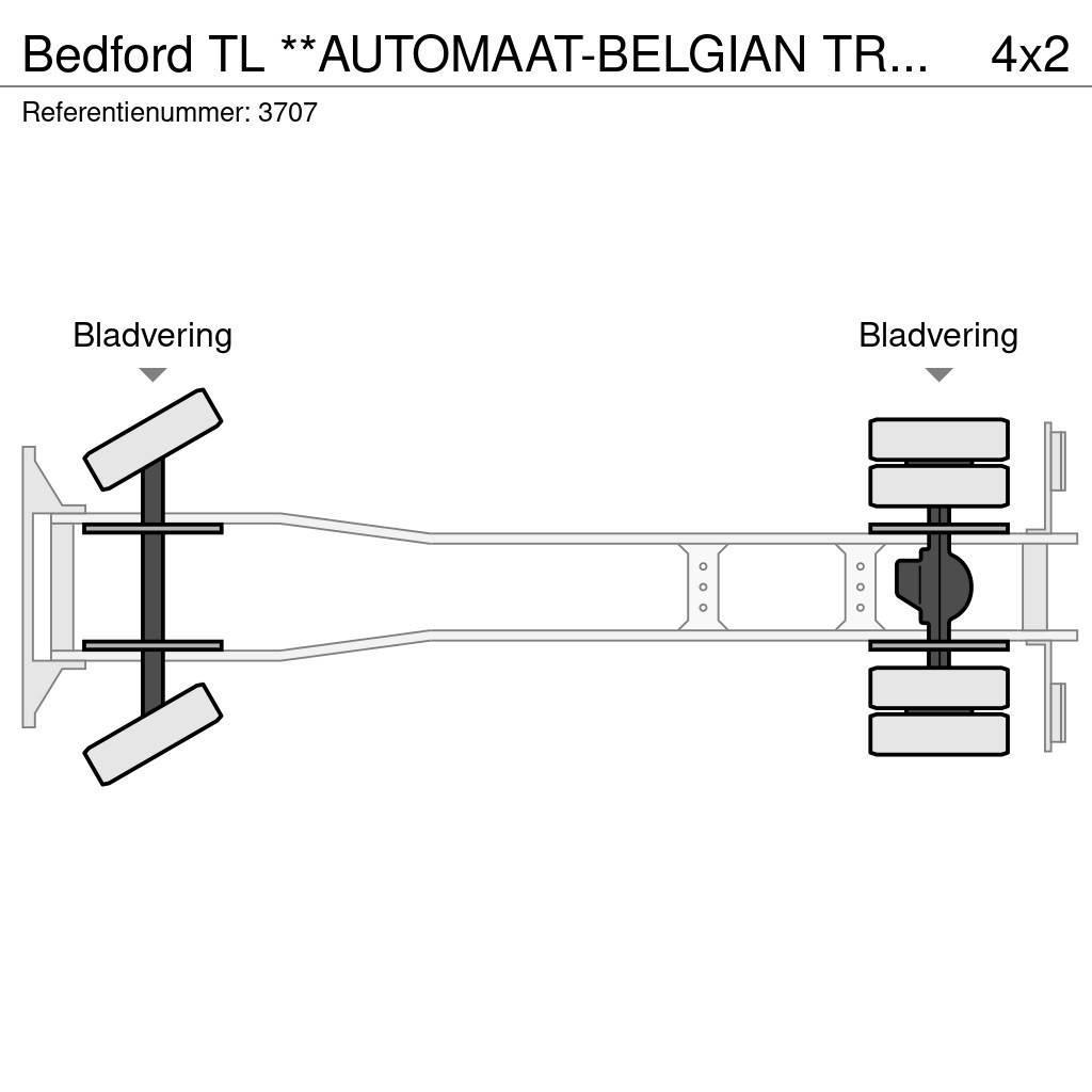 Bedford TL **AUTOMAAT-BELGIAN TRUCK** Brandweerwagens