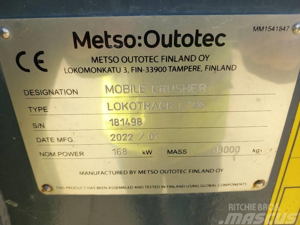 Metso Lokotrack LT 96 Mobile crushers