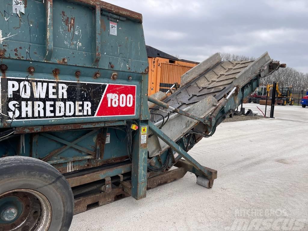 PowerScreen Powershredder 1800 Shredders
