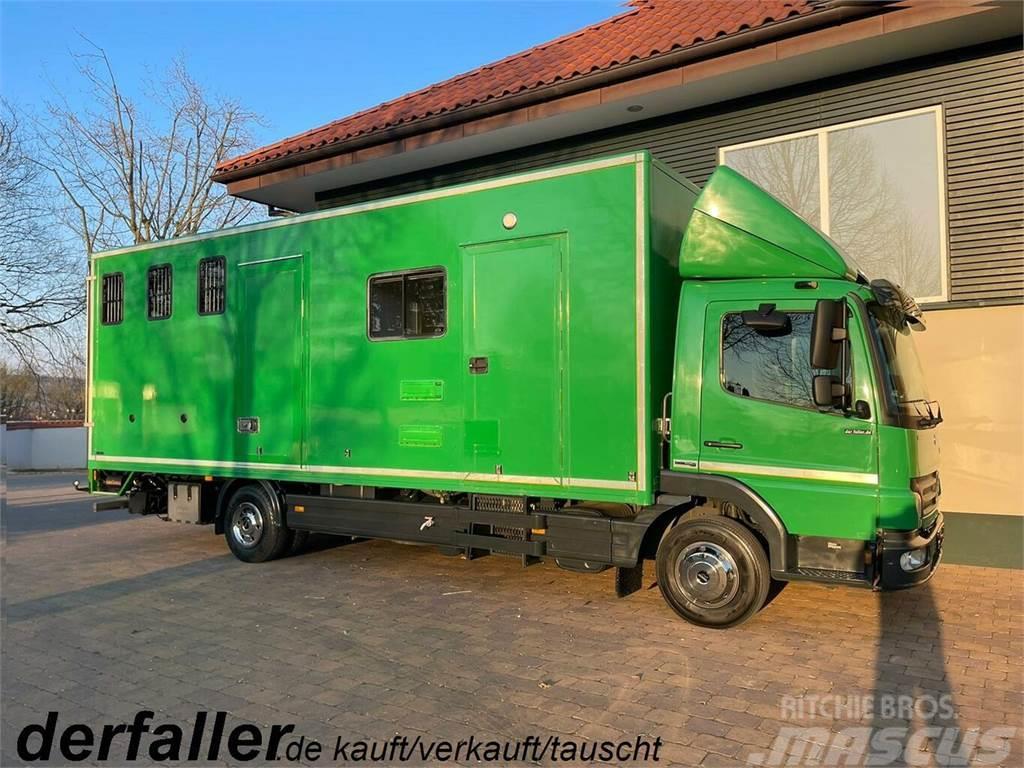 MERCEDES-BENZ Atego 1018 4 Pferde Euro 5 Automatik Klima Dieren transport trucks