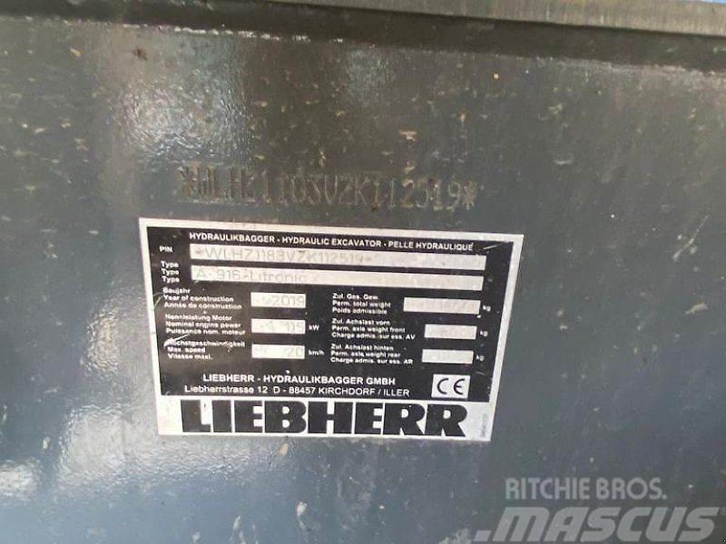 Liebherr A 916 Rupsgraafmachines