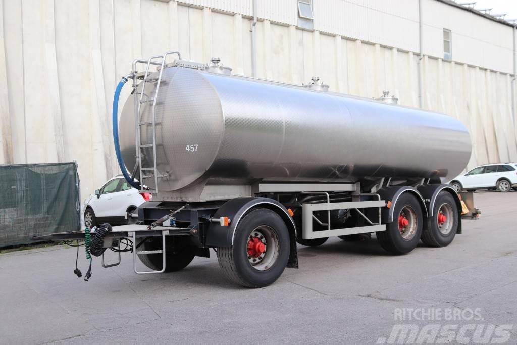 Magyar 24D Milch isoliert 3 Kammern 18.000l. Tankwagen