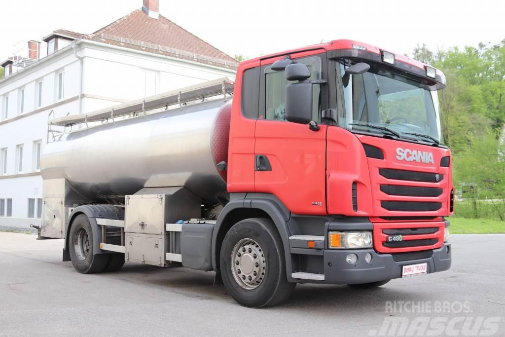 Scania G480 E6 Milch Isoliert 11.000L 3 Kammern Pumpe Tankwagen